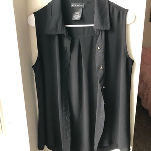 Metaphor button down tunic